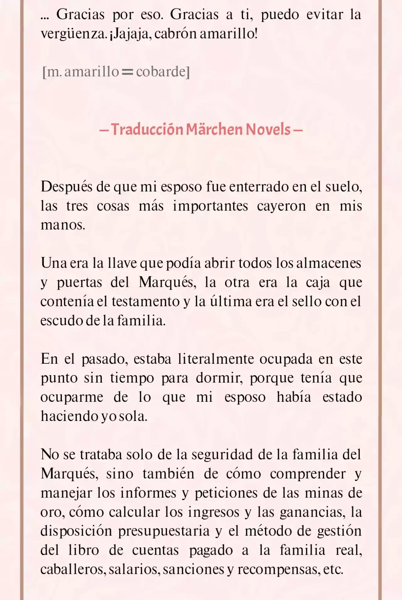 La Madrastra De Märchen (Novela) - Capítulo 5 - Página 3 - LectorTMOo