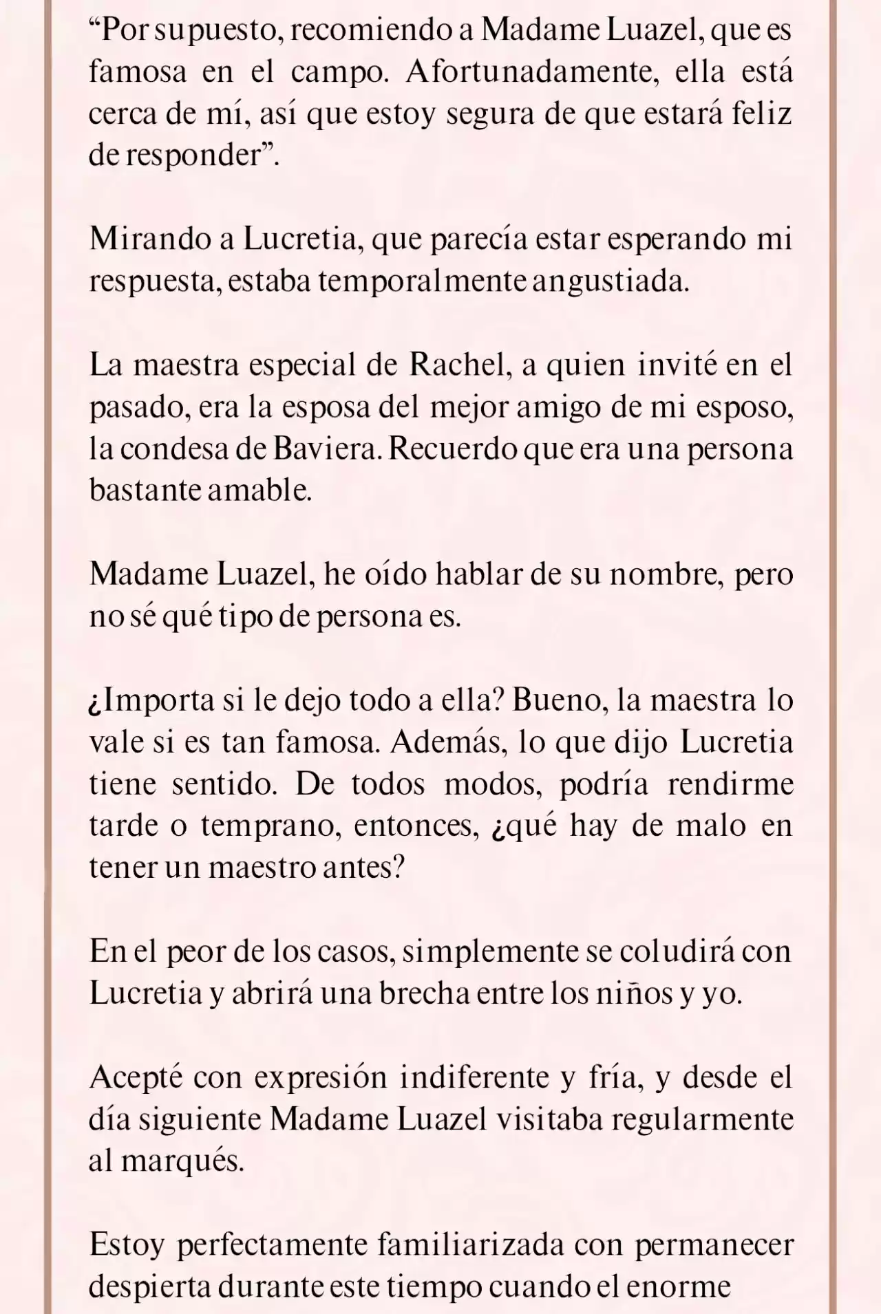 La Madrastra De Märchen (Novela) - Capítulo 8 - Página 5 - LectorTMOo