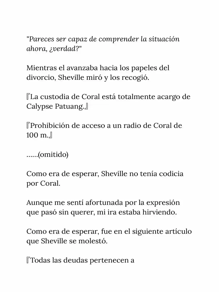 La Madre De Coral Y El Padre De Kai Están Casados (Novela) - Capítulo 0.20 - Página 5 - LectorTMOo