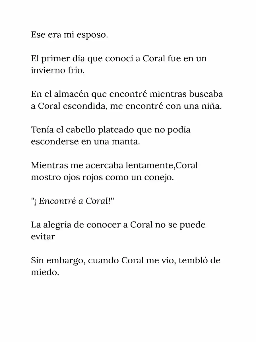 La Madre De Coral Y El Padre De Kai Están Casados (Novela) - Capítulo 1 - Página 8 - LectorTMOo
