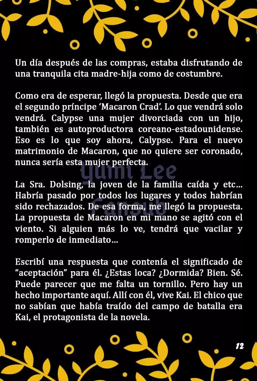 La Madre De Coral Y El Padre De Kai Se Casaron (Novela) - Capítulo 3 - Página 13 - LectorTMOo