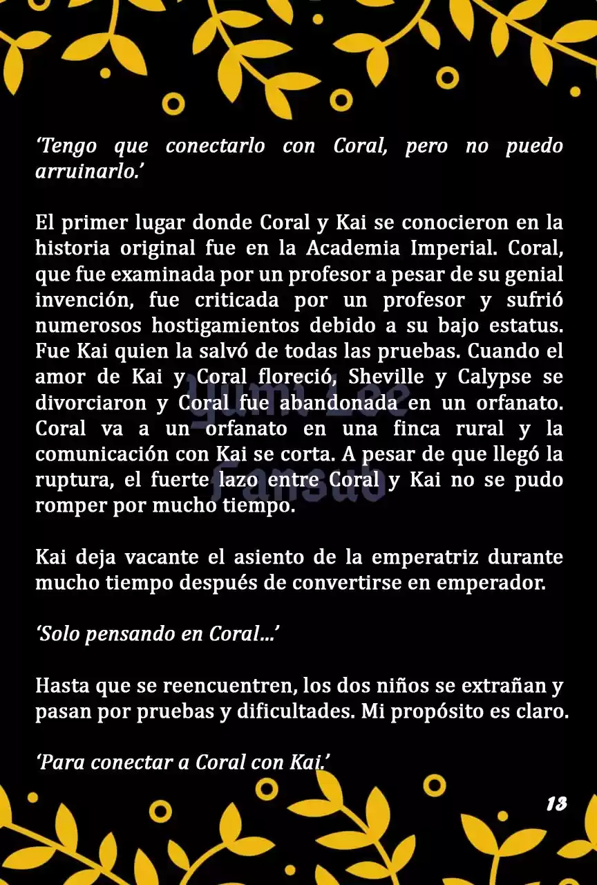 La Madre De Coral Y El Padre De Kai Se Casaron (Novela) - Capítulo 3 - Página 14 - LectorTMOo