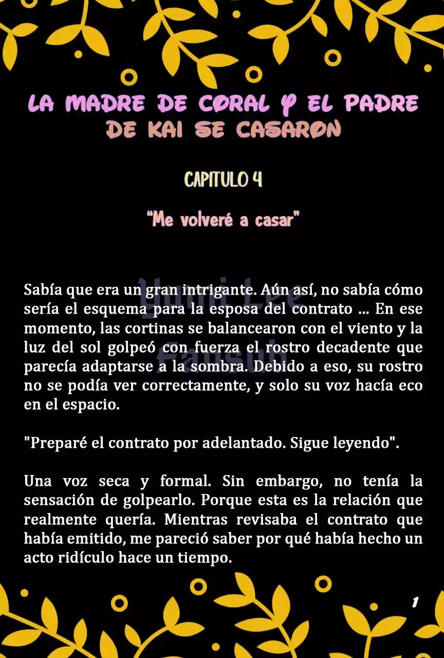 La Madre De Coral Y El Padre De Kai Se Casaron (Novela) - Capítulo 5 - Página 4 - LectorTMOo