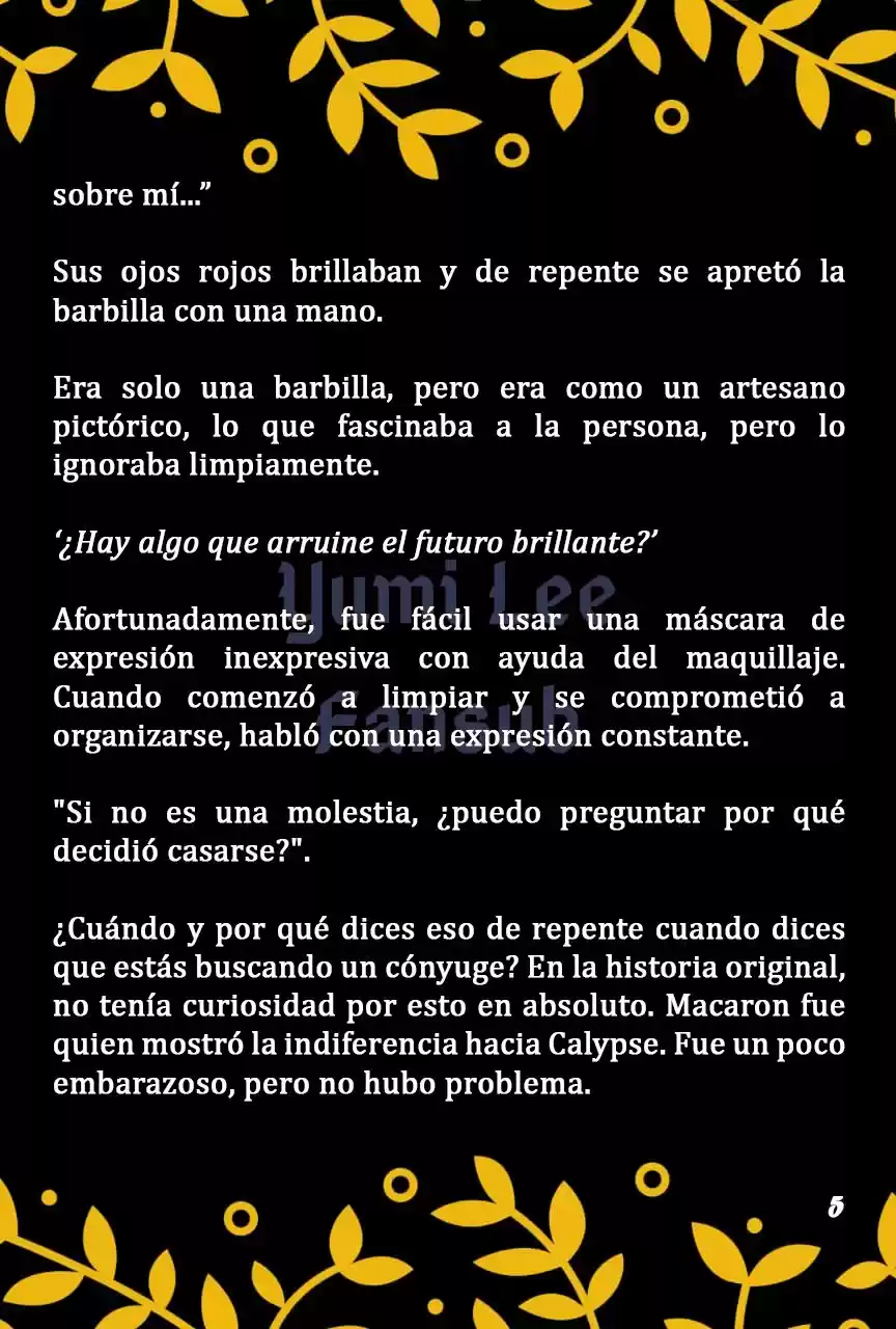 La Madre De Coral Y El Padre De Kai Se Casaron (Novela) - Capítulo 5 - Página 8 - LectorTMOo