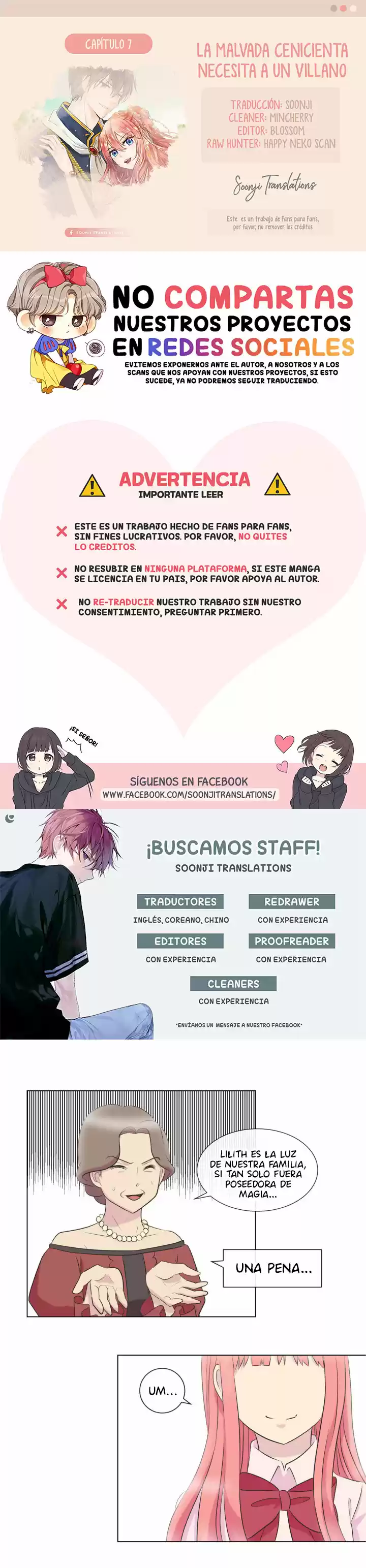 La Malvada Cenicienta Necesita A Un Villano (Proyecto Activo) - Capítulo 7 - Página 1 - LectorTMOo