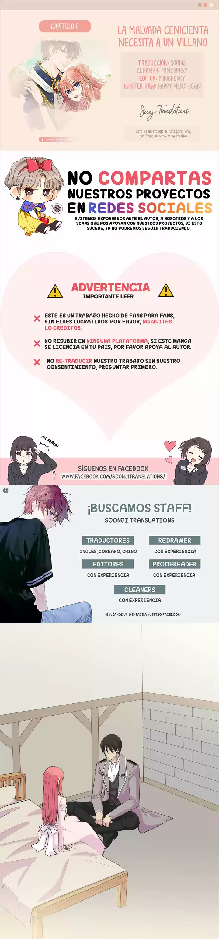 La Malvada Cenicienta Necesita A Un Villano (Proyecto Activo) - Capítulo 8 - Página 1 - LectorTMOo