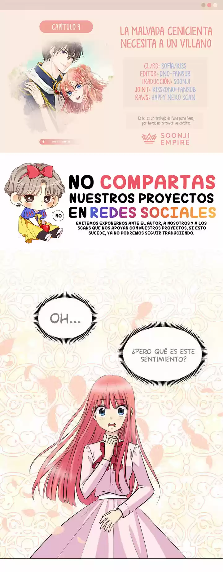 La Malvada Cenicienta Necesita A Un Villano (Proyecto Activo) - Capítulo 9 - Página 1 - LectorTMOo