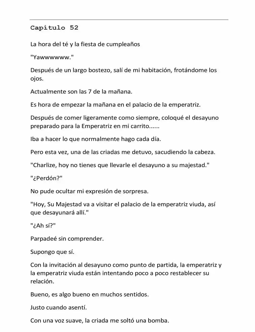 ¡La Malvada Hechicera Planea Sobrevivir! - Capítulo 52 - Página 3 - LectorTMOo