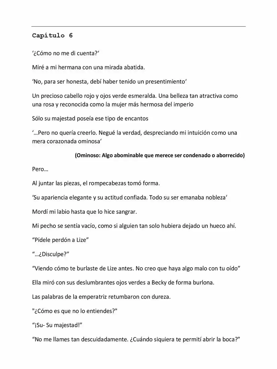¡La Malvada Hechicera Planea Sobrevivir! - Capítulo 6 - Página 3 - LectorTMOo