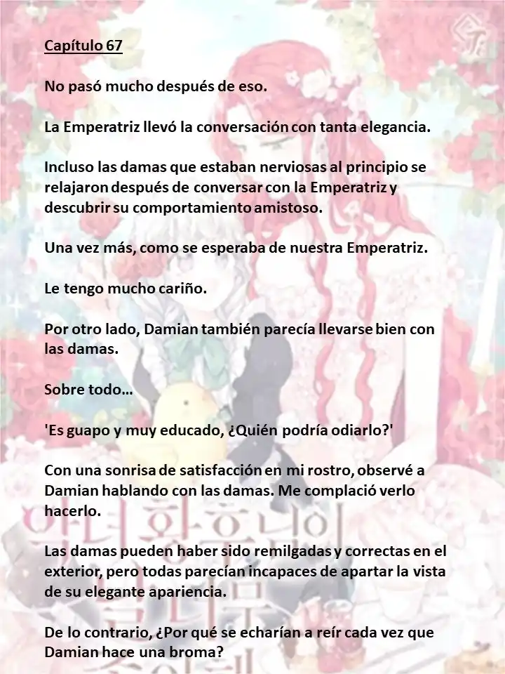 ¡La Malvada Hechicera Planea Sobrevivir! - Capítulo 67 - Página 1 - LectorTMOo