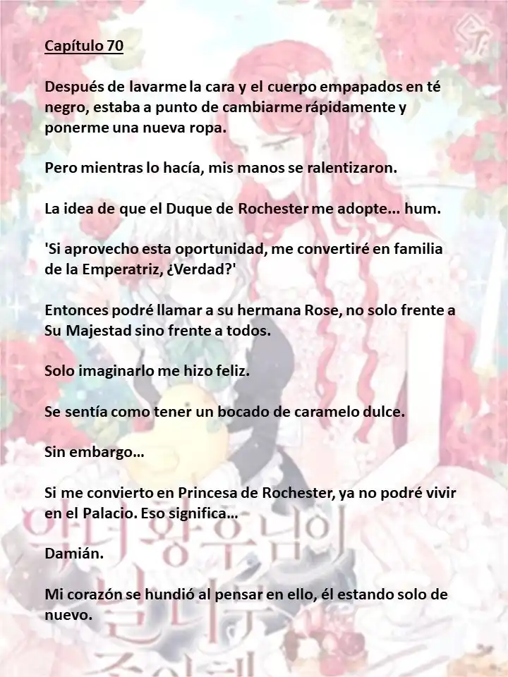 ¡La Malvada Hechicera Planea Sobrevivir! - Capítulo 70 - Página 1 - LectorTMOo