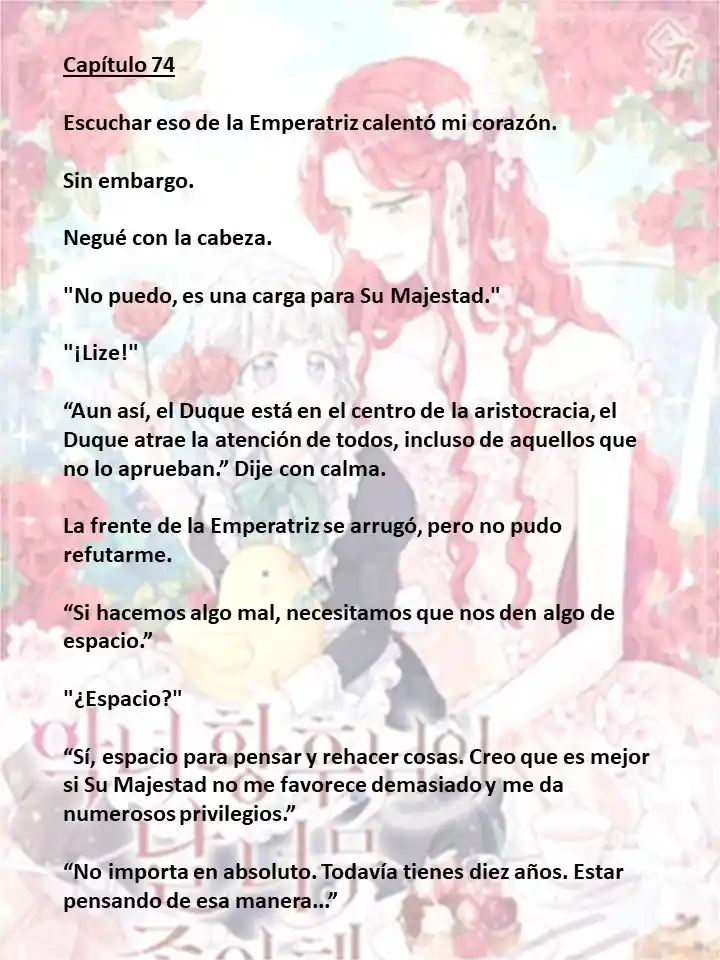 ¡La Malvada Hechicera Planea Sobrevivir! - Capítulo 74 - Página 1 - LectorTMOo