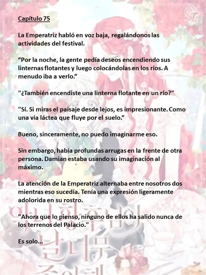 ¡La Malvada Hechicera Planea Sobrevivir! - Capítulo 75 - Página 1 - LectorTMOo