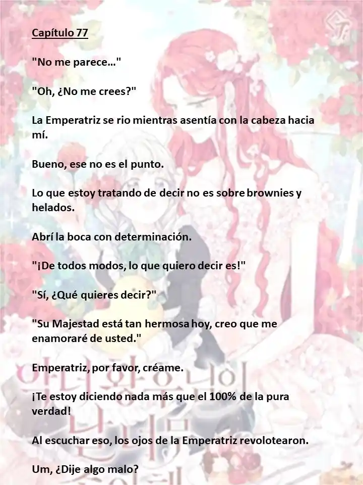 ¡La Malvada Hechicera Planea Sobrevivir! - Capítulo 77 - Página 1 - LectorTMOo