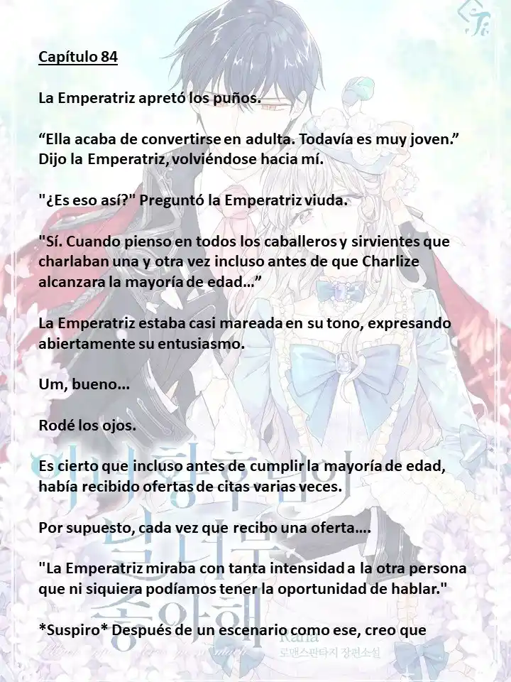 ¡La Malvada Hechicera Planea Sobrevivir! - Capítulo 84 - Página 1 - LectorTMOo