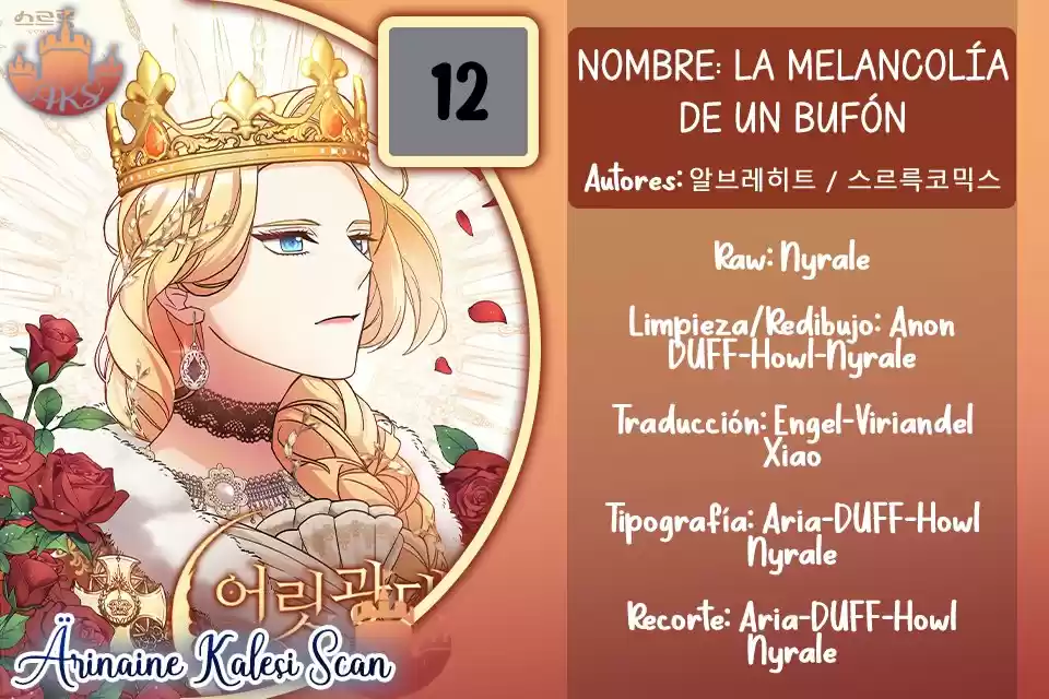 La Melancolía De Un Bufón - Capítulo 12 - Página 1 - LectorTMOo