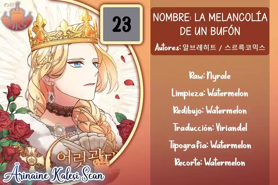 La Melancolía De Un Bufón - Capítulo 23 - Página 1 - LectorTMOo