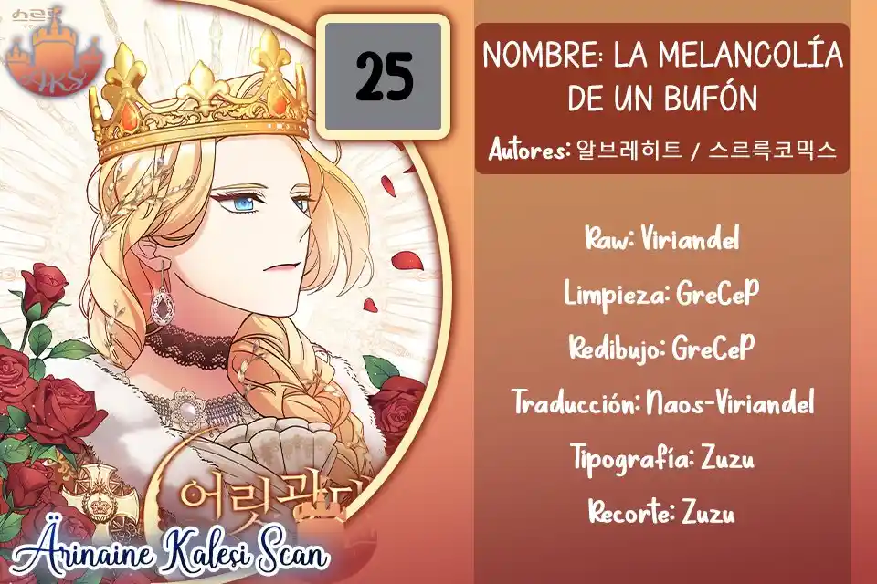 La Melancolía De Un Bufón - Capítulo 25 - Página 1 - LectorTMOo