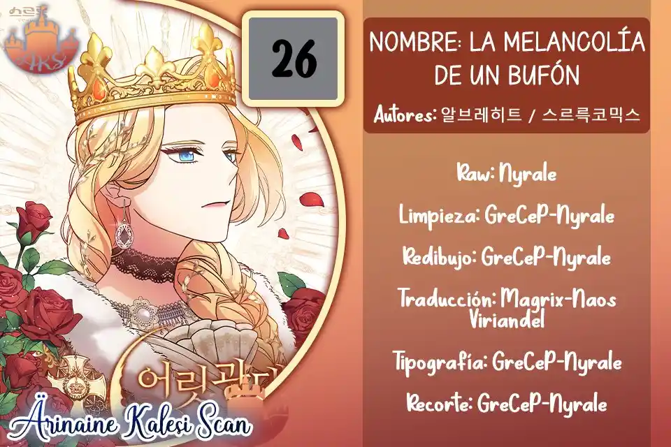 La Melancolía De Un Bufón - Capítulo 26 - Página 1 - LectorTMOo