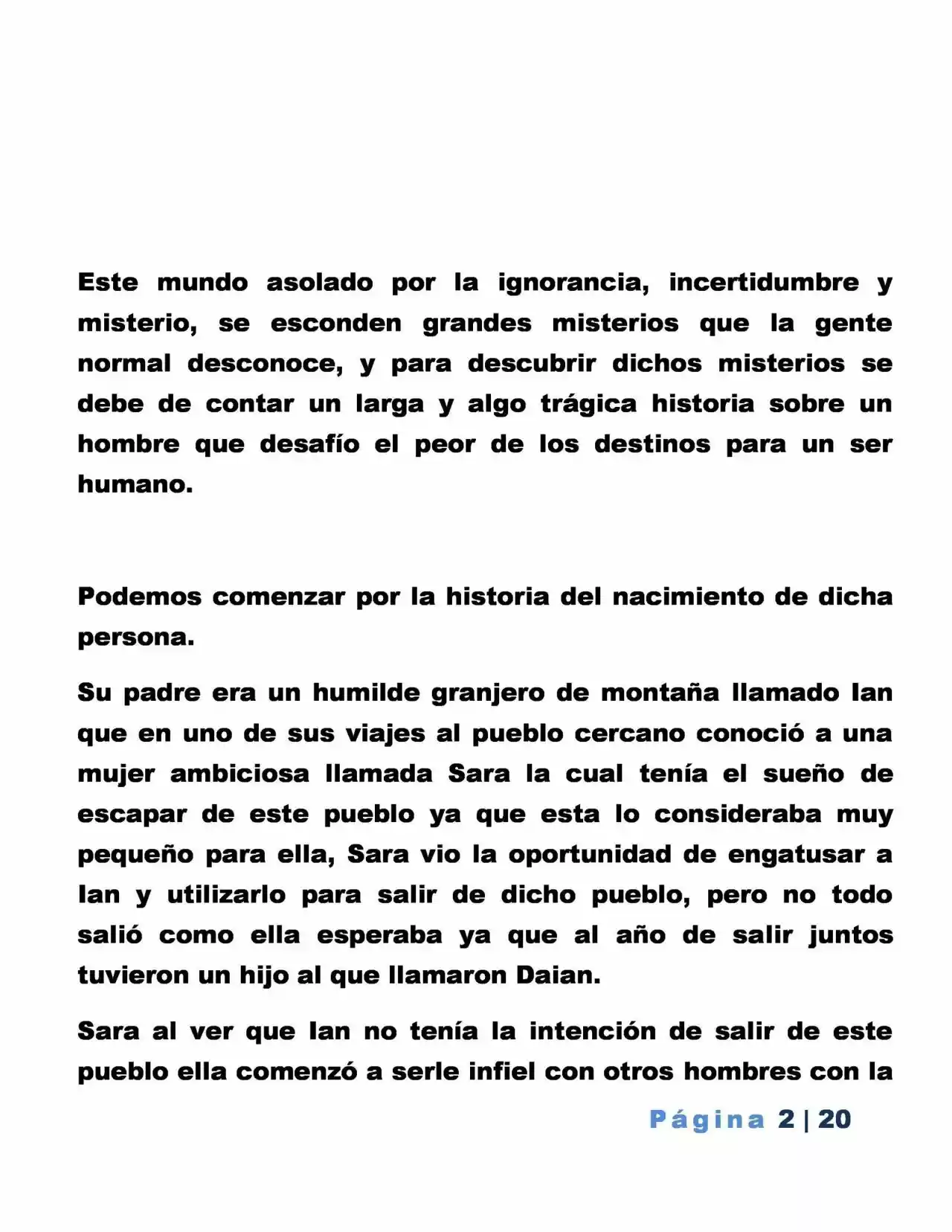 La Mentira Que Alimenta El Mundo - Capítulo 1 - Página 2 - LectorTMOo