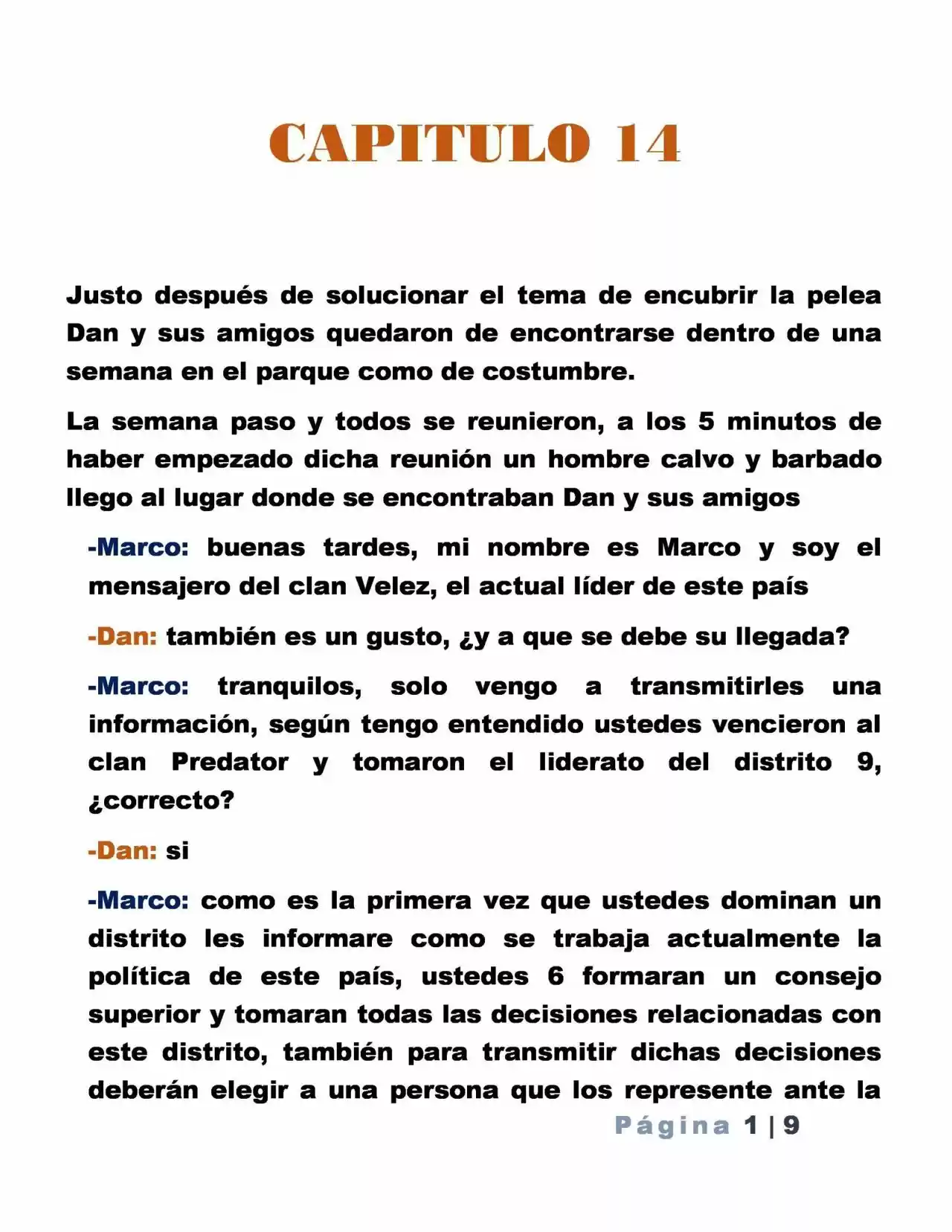 La Mentira Que Alimenta El Mundo - Capítulo 14 - Página 1 - LectorTMOo
