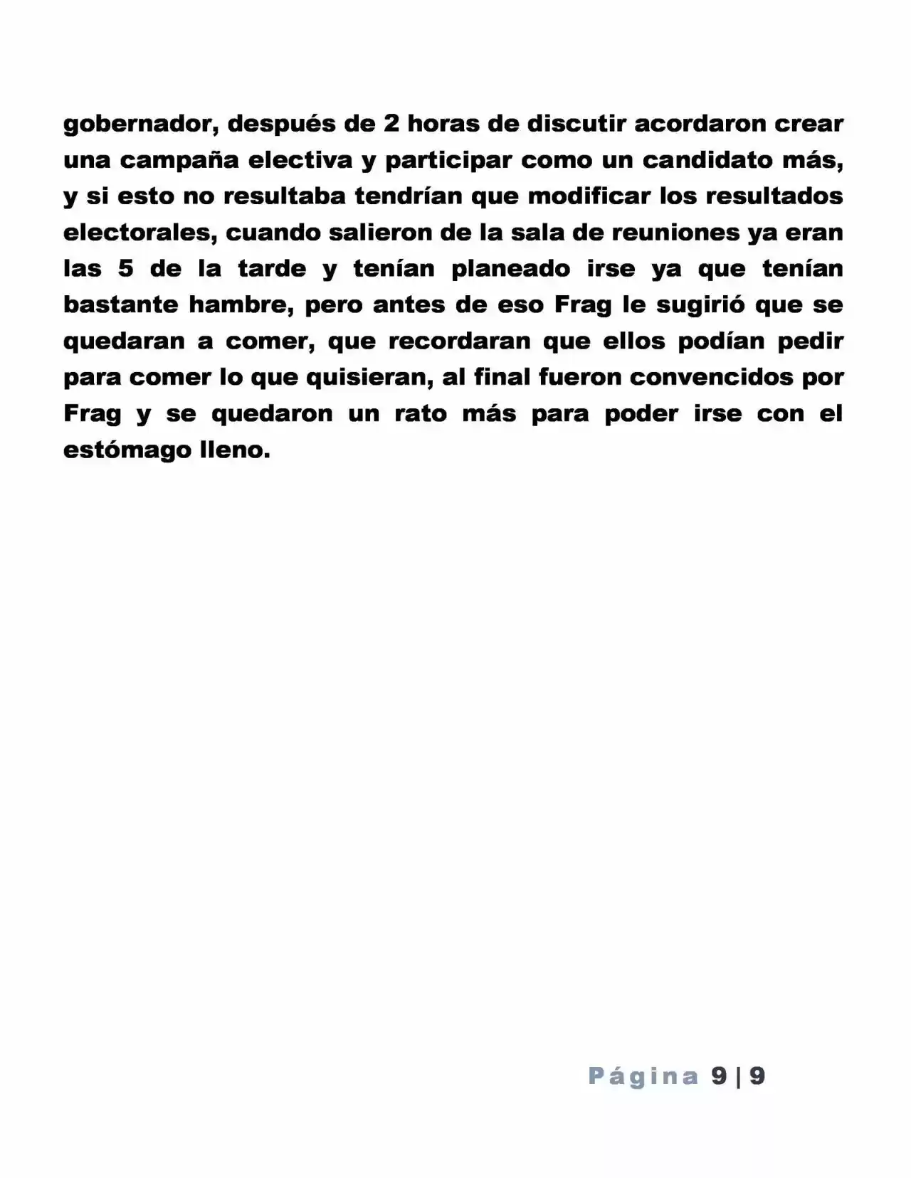 La Mentira Que Alimenta El Mundo - Capítulo 14 - Página 9 - LectorTMOo