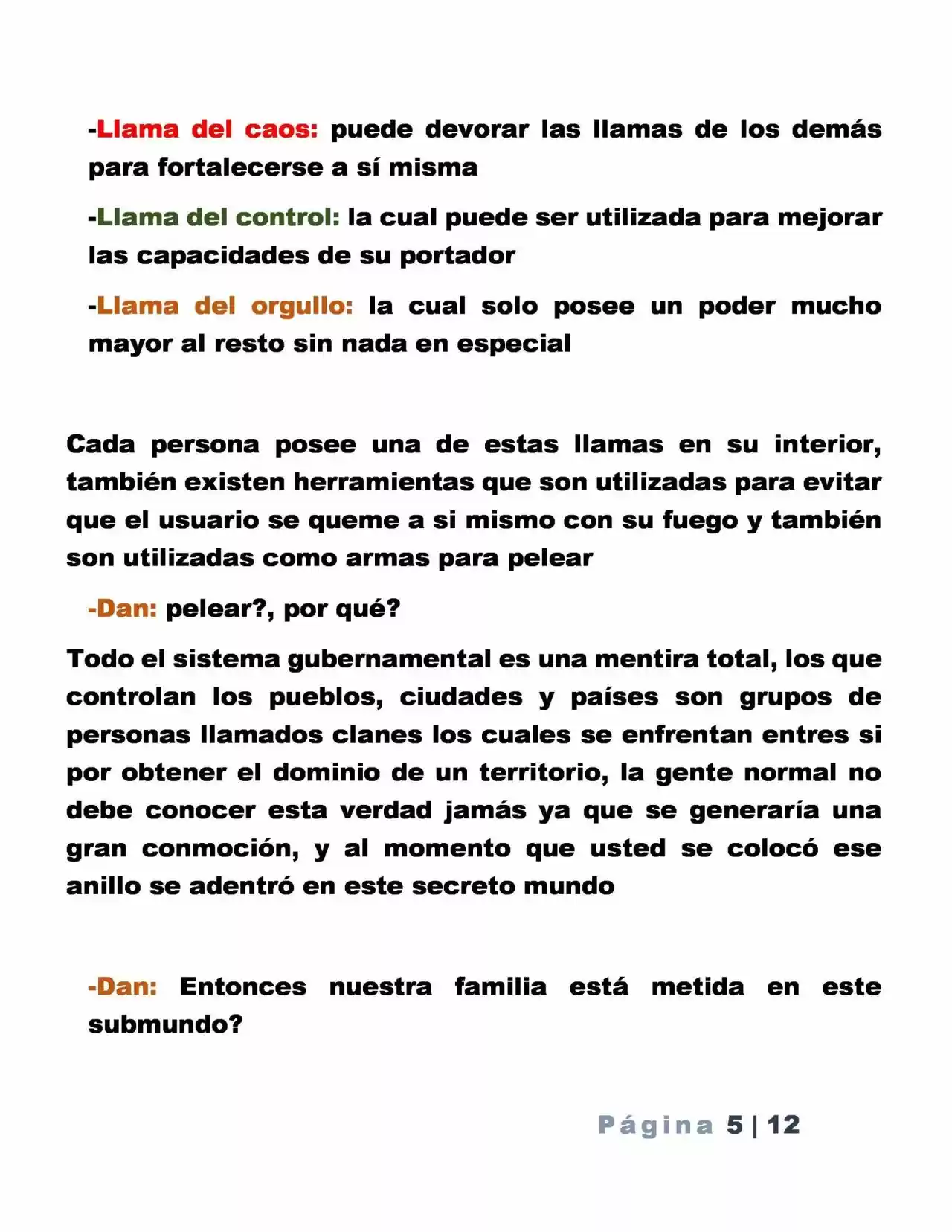 La Mentira Que Alimenta El Mundo - Capítulo 2 - Página 5 - LectorTMOo
