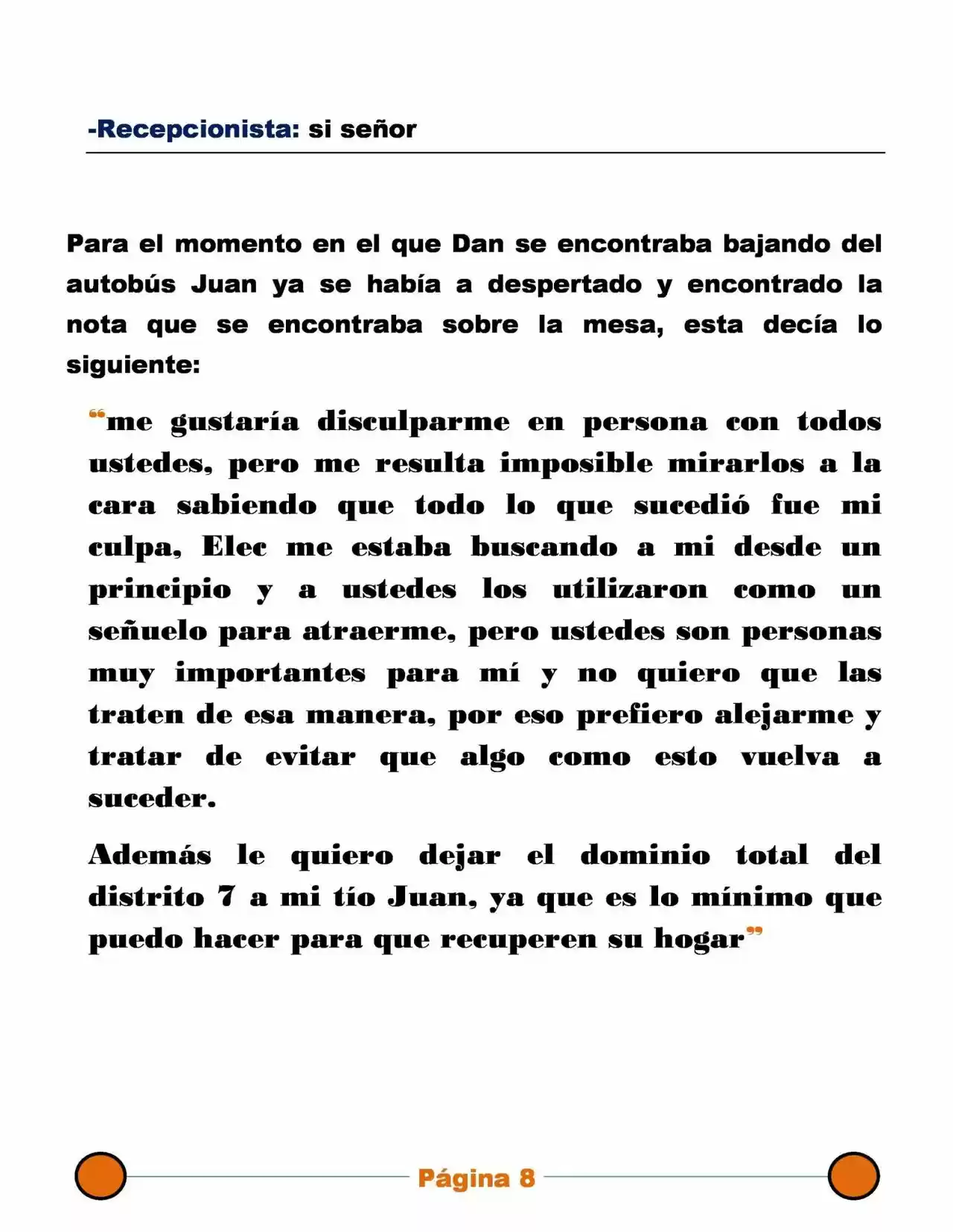 La Mentira Que Alimenta El Mundo - Capítulo 20 - Página 8 - LectorTMOo