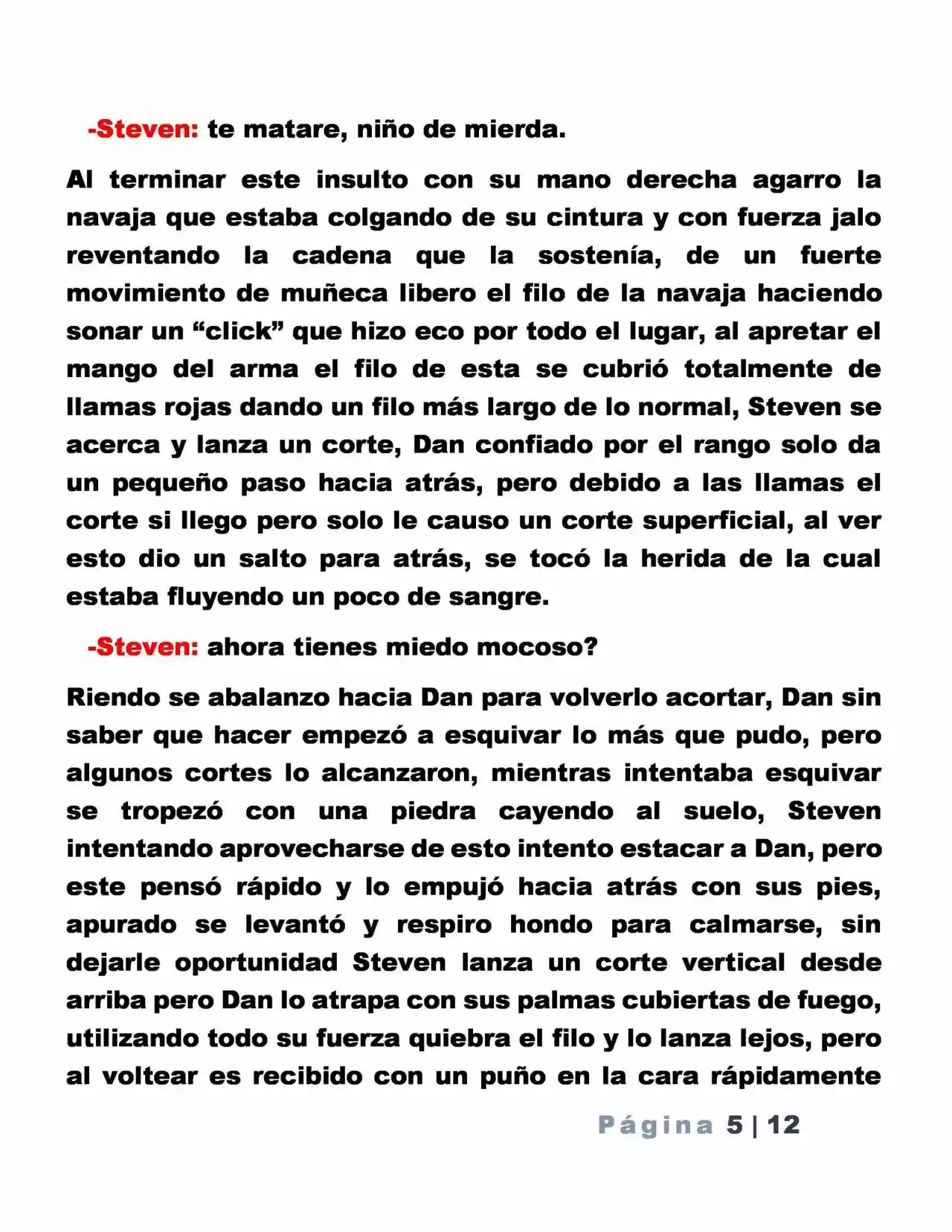 La Mentira Que Alimenta El Mundo - Capítulo 3 - Página 5 - LectorTMOo