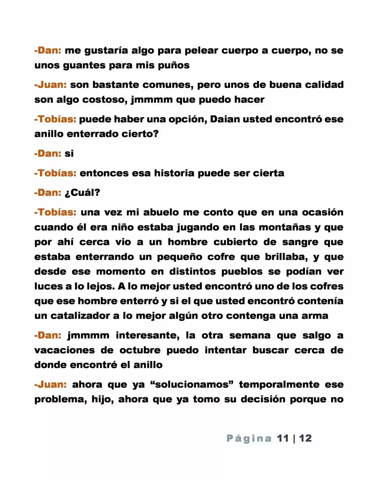 La Mentira Que Alimenta El Mundo - Capítulo 3 - Página 11 - LectorTMOo