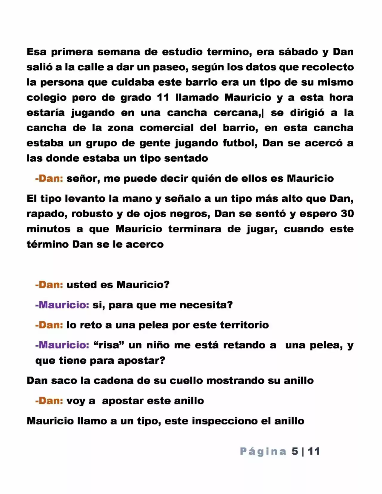La Mentira Que Alimenta El Mundo - Capítulo 5 - Página 5 - LectorTMOo