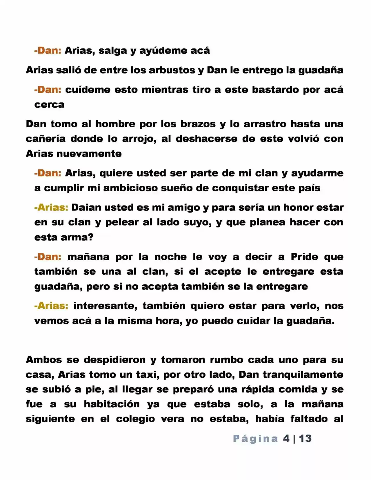 La Mentira Que Alimenta El Mundo - Capítulo 6 - Página 4 - LectorTMOo