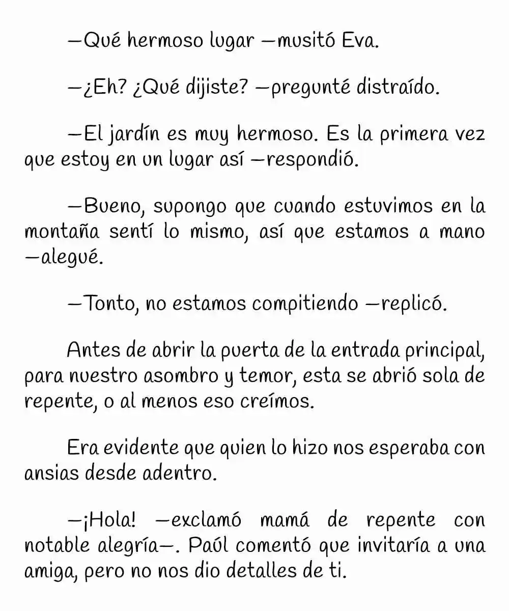 La Montaña Secreta En La Que Descubrimos Nuestros Sueños (Novela) - Capítulo 8 - Página 4 - LectorTMOo