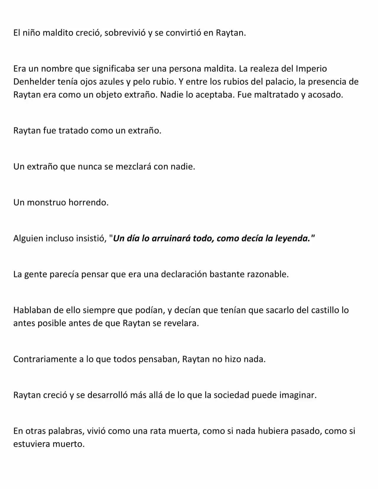 La Muñeca Amada Del Tirano. (Novela) - Capítulo 1 - Página 2 - LectorTMOo