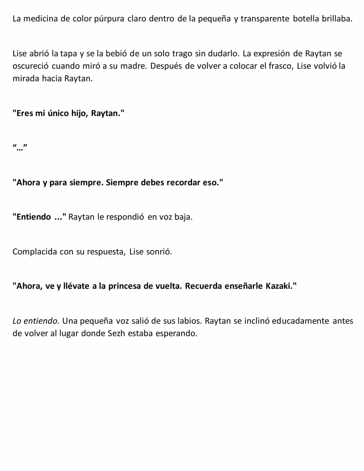 La Muñeca Amada Del Tirano. (Novela) - Capítulo 10 - Página 6 - LectorTMOo