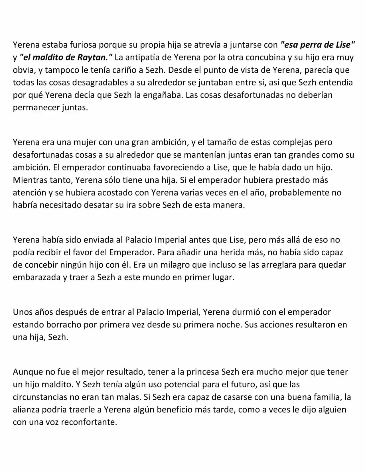 La Muñeca Amada Del Tirano. (Novela) - Capítulo 13 - Página 5 - LectorTMOo