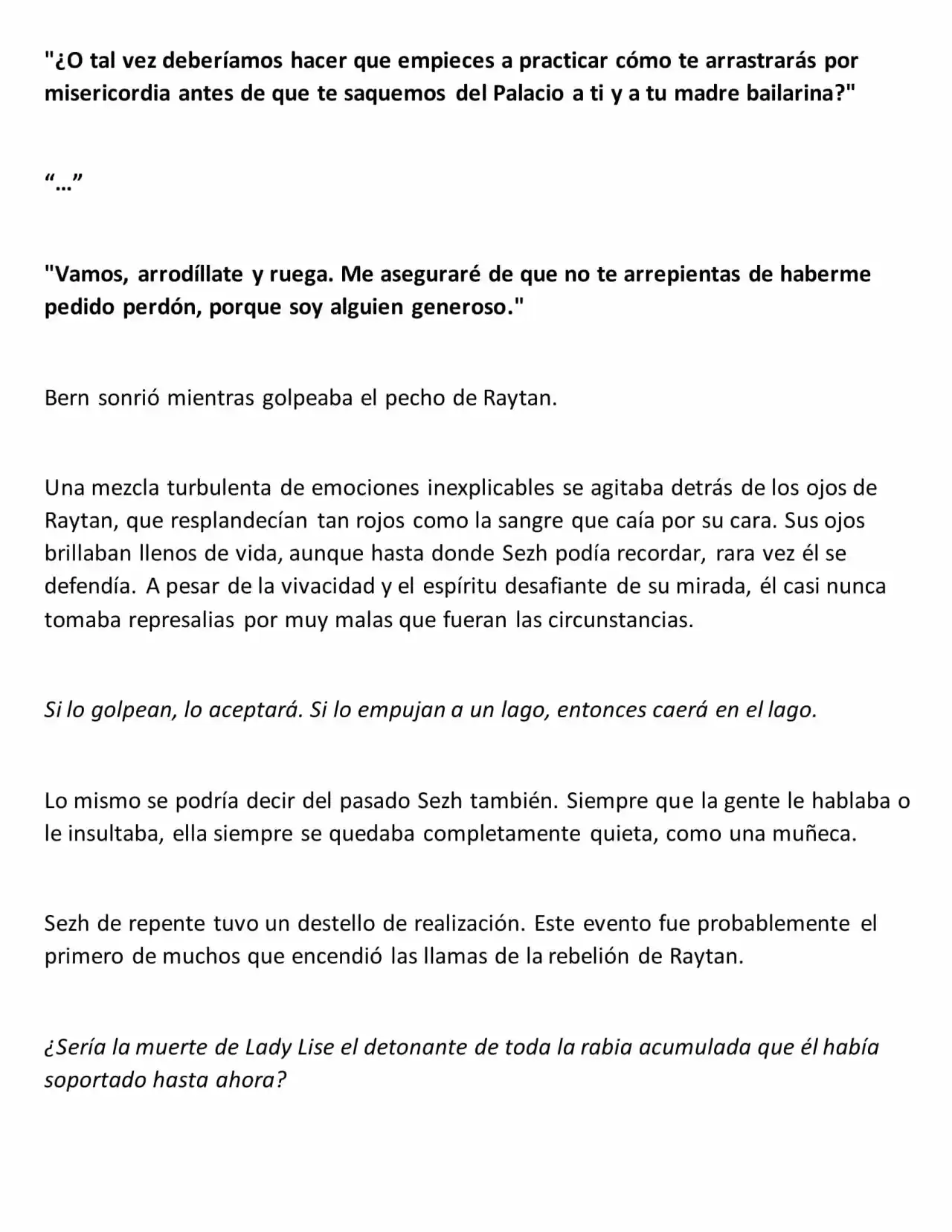 La Muñeca Amada Del Tirano. (Novela) - Capítulo 17 - Página 3 - LectorTMOo