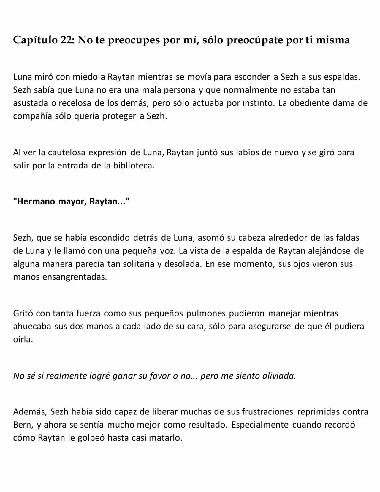 La Muñeca Amada Del Tirano. (Novela) - Capítulo 22 - Página 1 - LectorTMOo