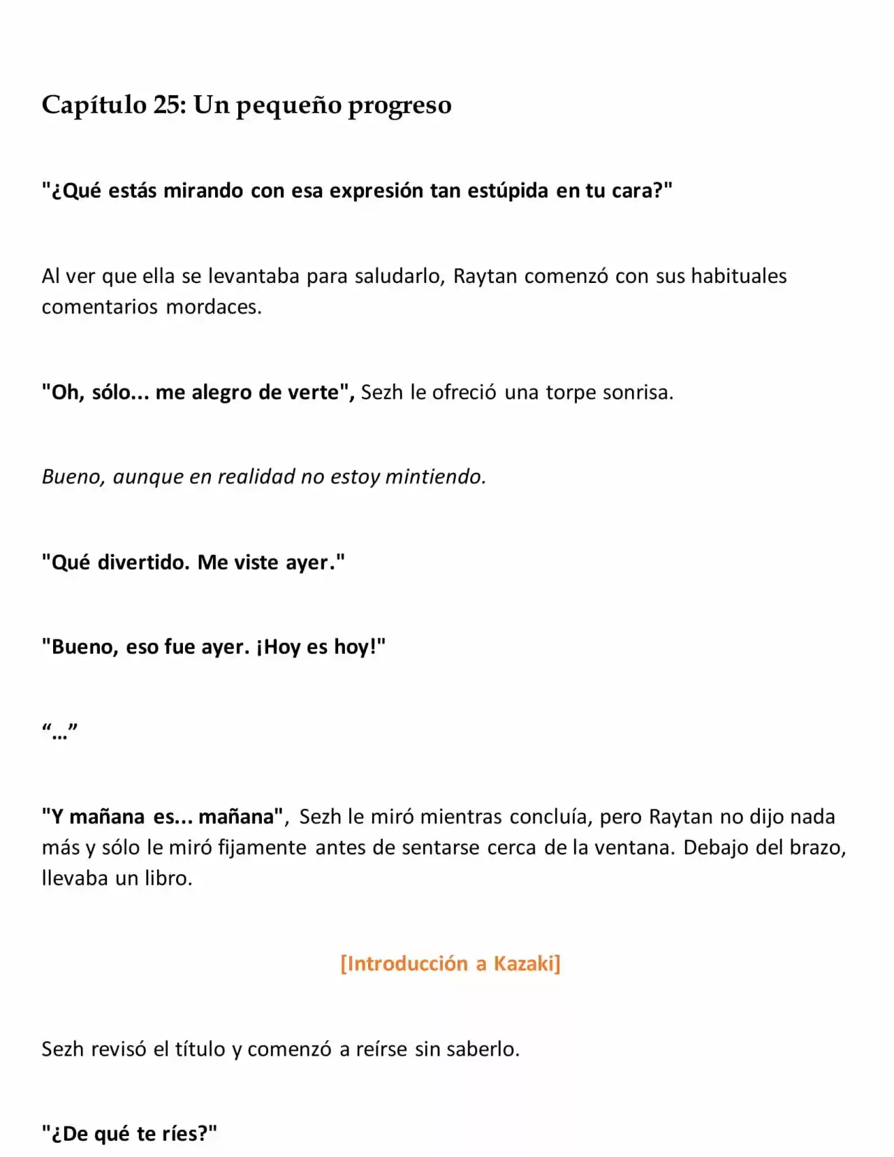La Muñeca Amada Del Tirano. (Novela) - Capítulo 25 - Página 1 - LectorTMOo