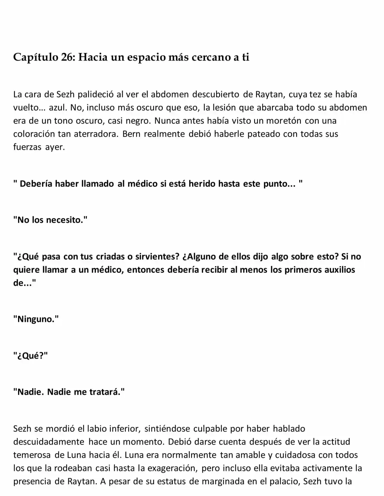La Muñeca Amada Del Tirano. (Novela) - Capítulo 26 - Página 1 - LectorTMOo