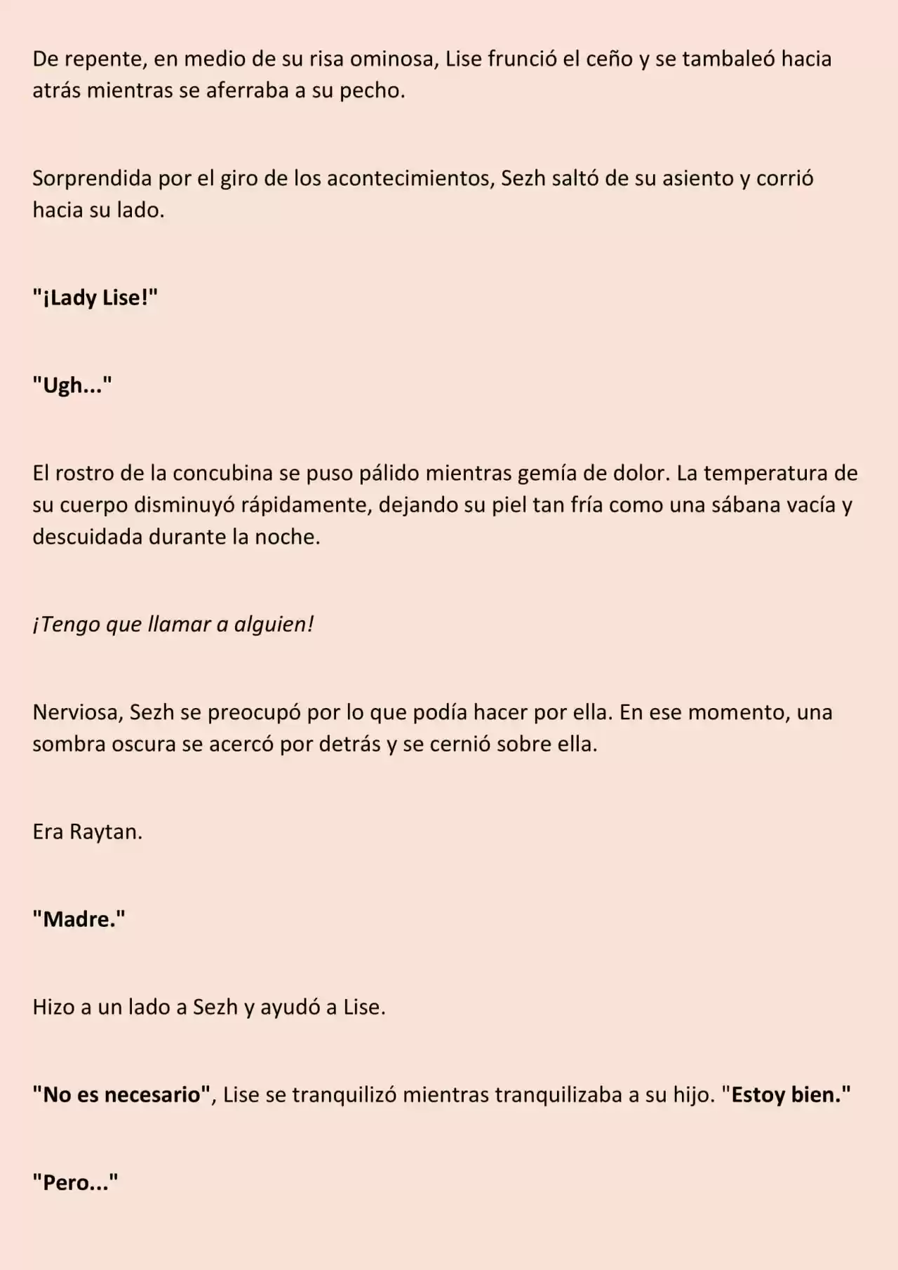 La Muñeca Amada Del Tirano. (Novela) - Capítulo 28 - Página 6 - LectorTMOo