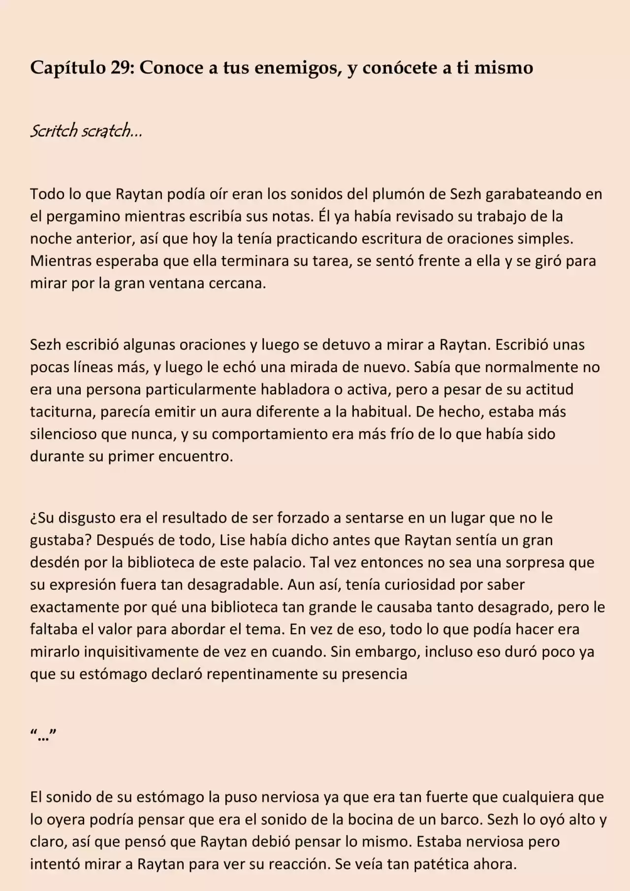 La Muñeca Amada Del Tirano. (Novela) - Capítulo 29 - Página 1 - LectorTMOo