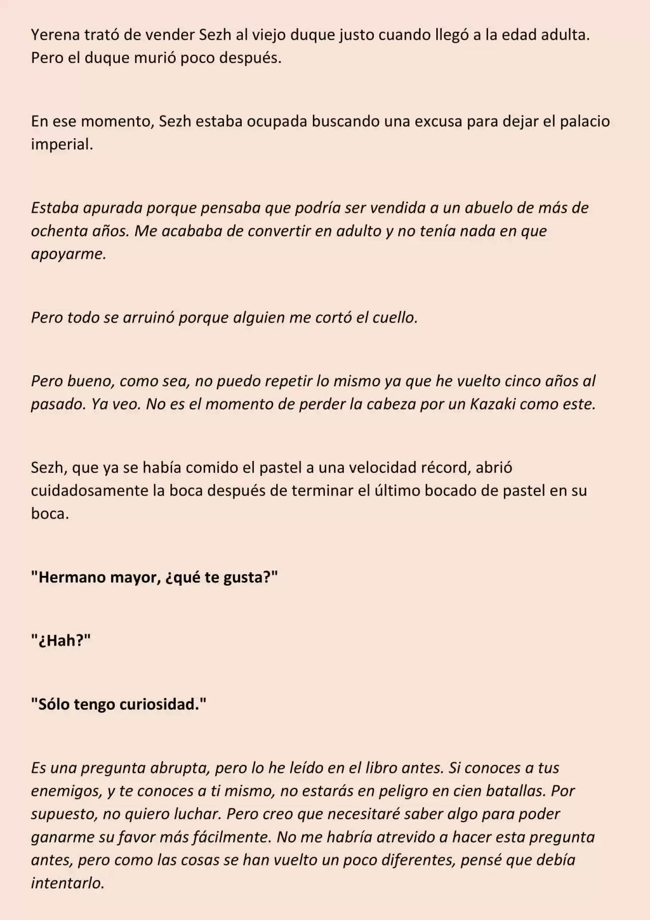 La Muñeca Amada Del Tirano. (Novela) - Capítulo 29 - Página 4 - LectorTMOo