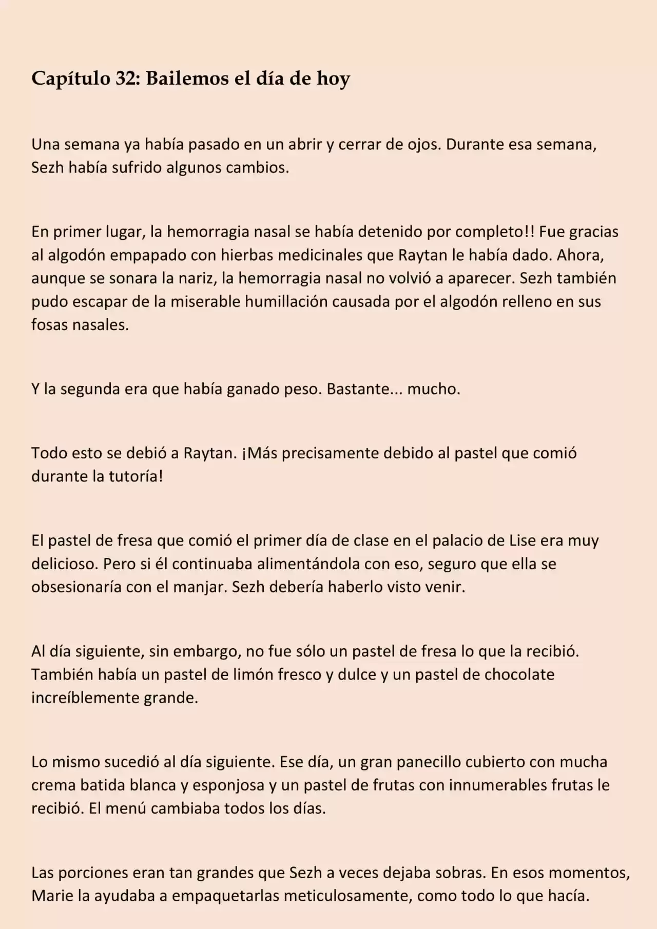 La Muñeca Amada Del Tirano. (Novela) - Capítulo 32 - Página 1 - LectorTMOo