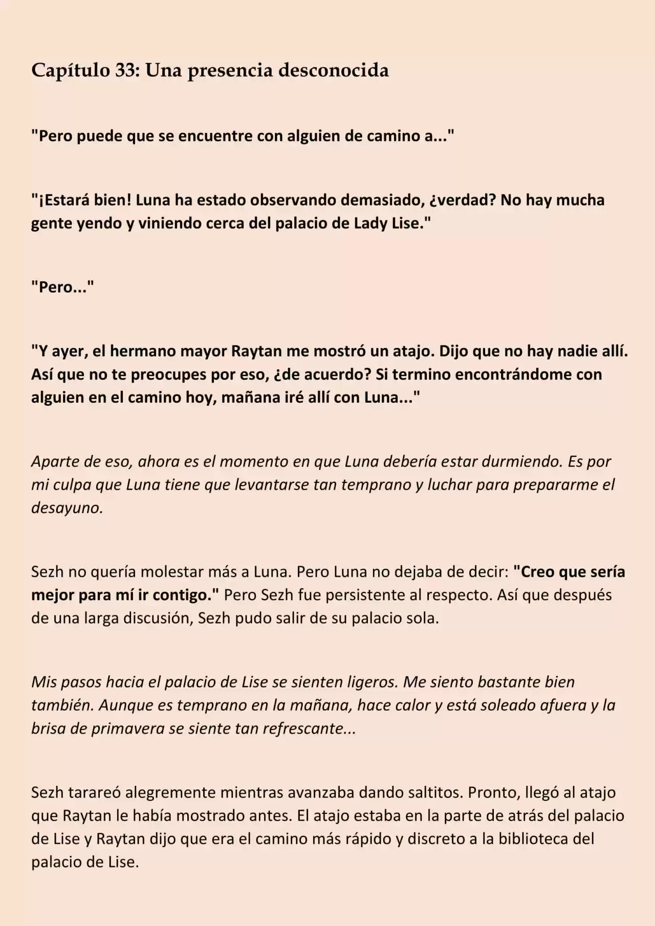 La Muñeca Amada Del Tirano. (Novela) - Capítulo 33 - Página 1 - LectorTMOo