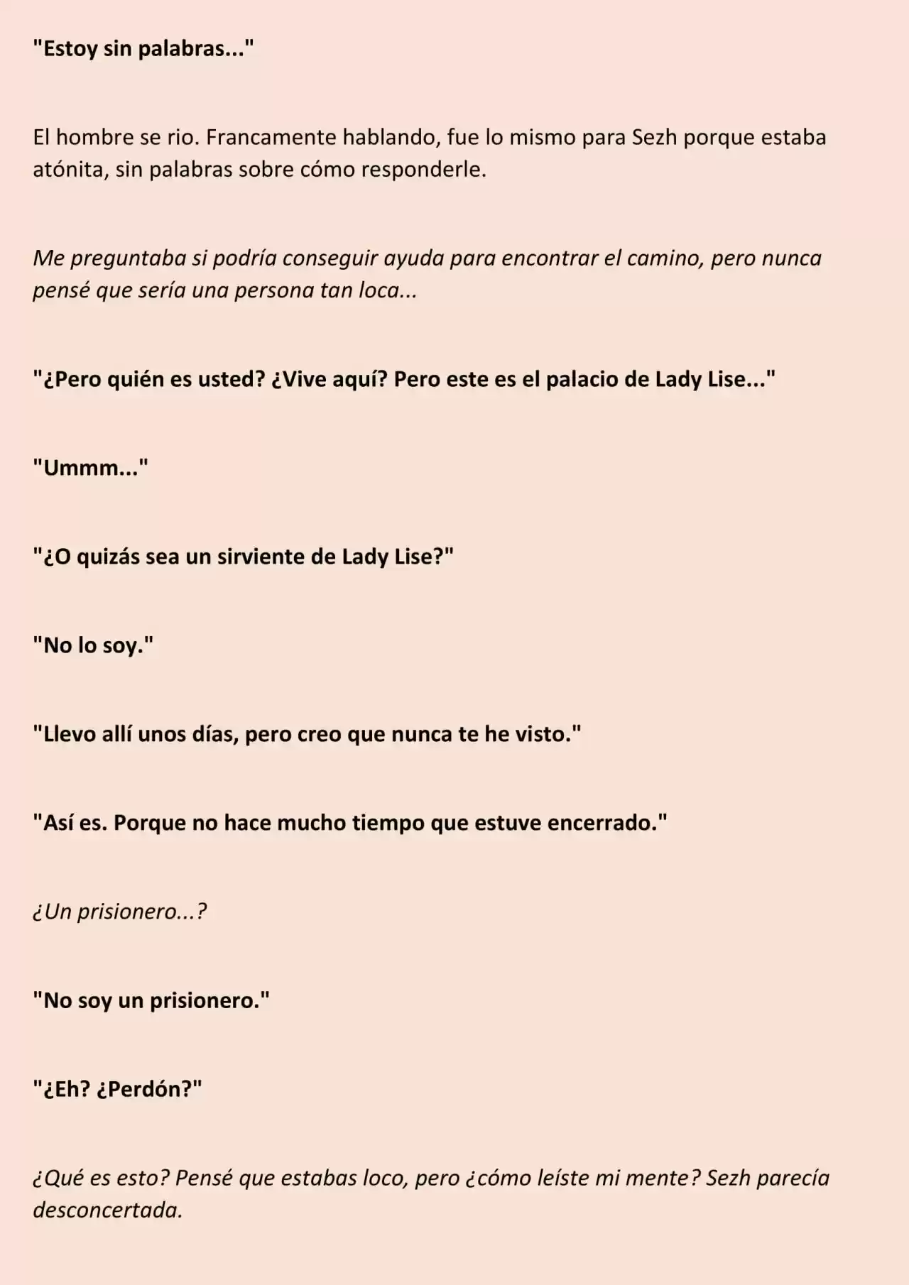 La Muñeca Amada Del Tirano. (Novela) - Capítulo 34 - Página 6 - LectorTMOo