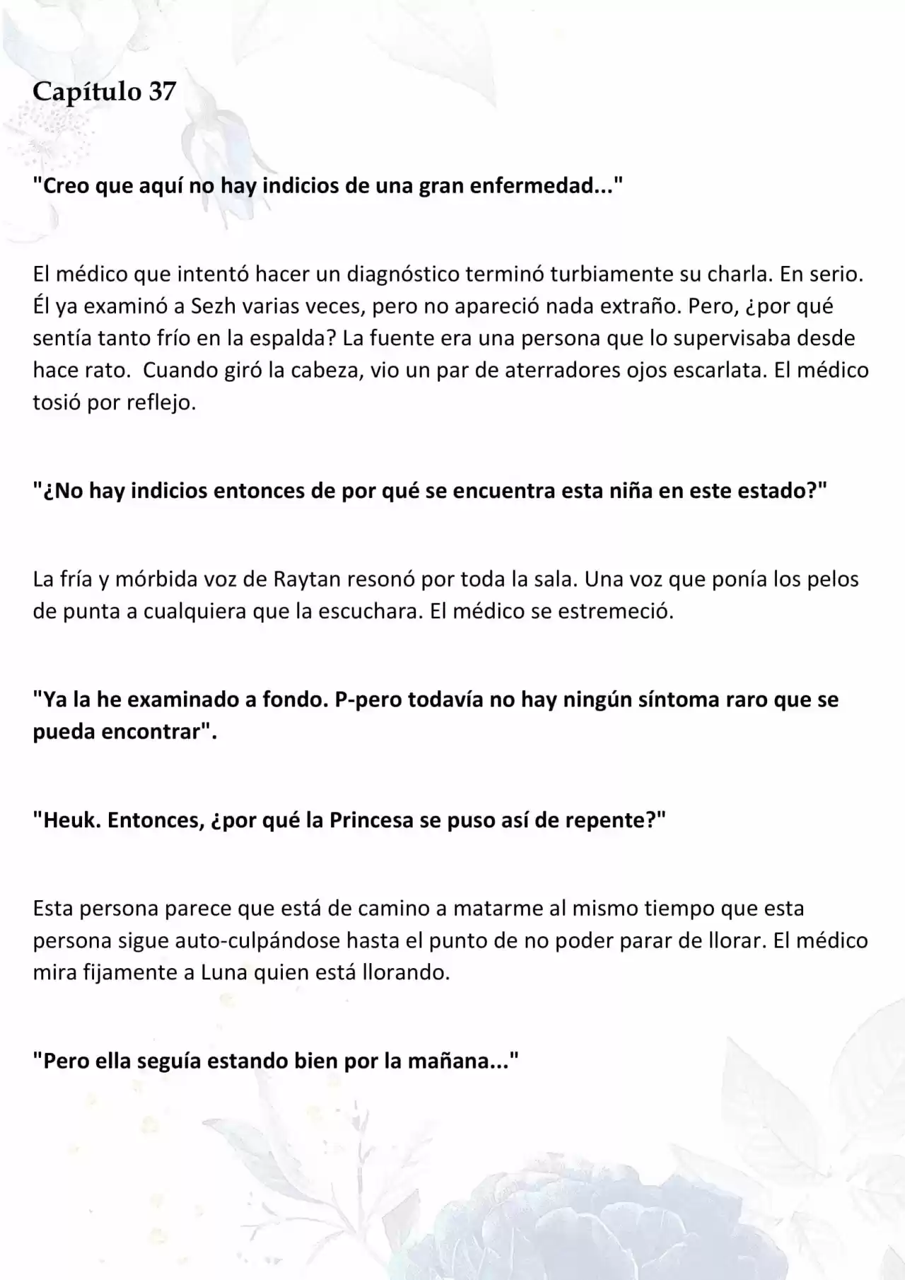 La Muñeca Amada Del Tirano. (Novela) - Capítulo 37 - Página 1 - LectorTMOo