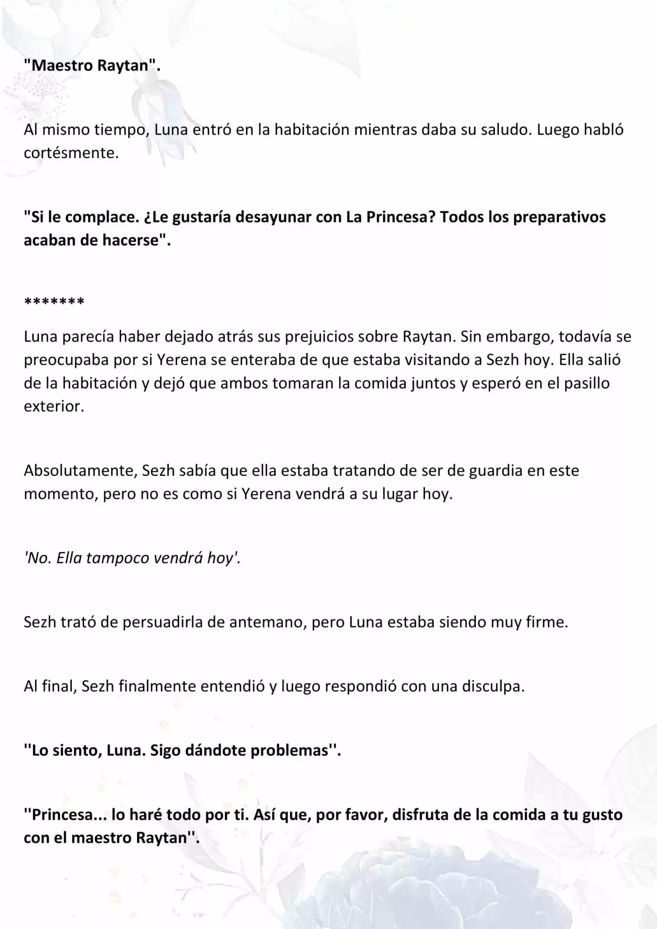 La Muñeca Amada Del Tirano. (Novela) - Capítulo 39 - Página 8 - LectorTMOo