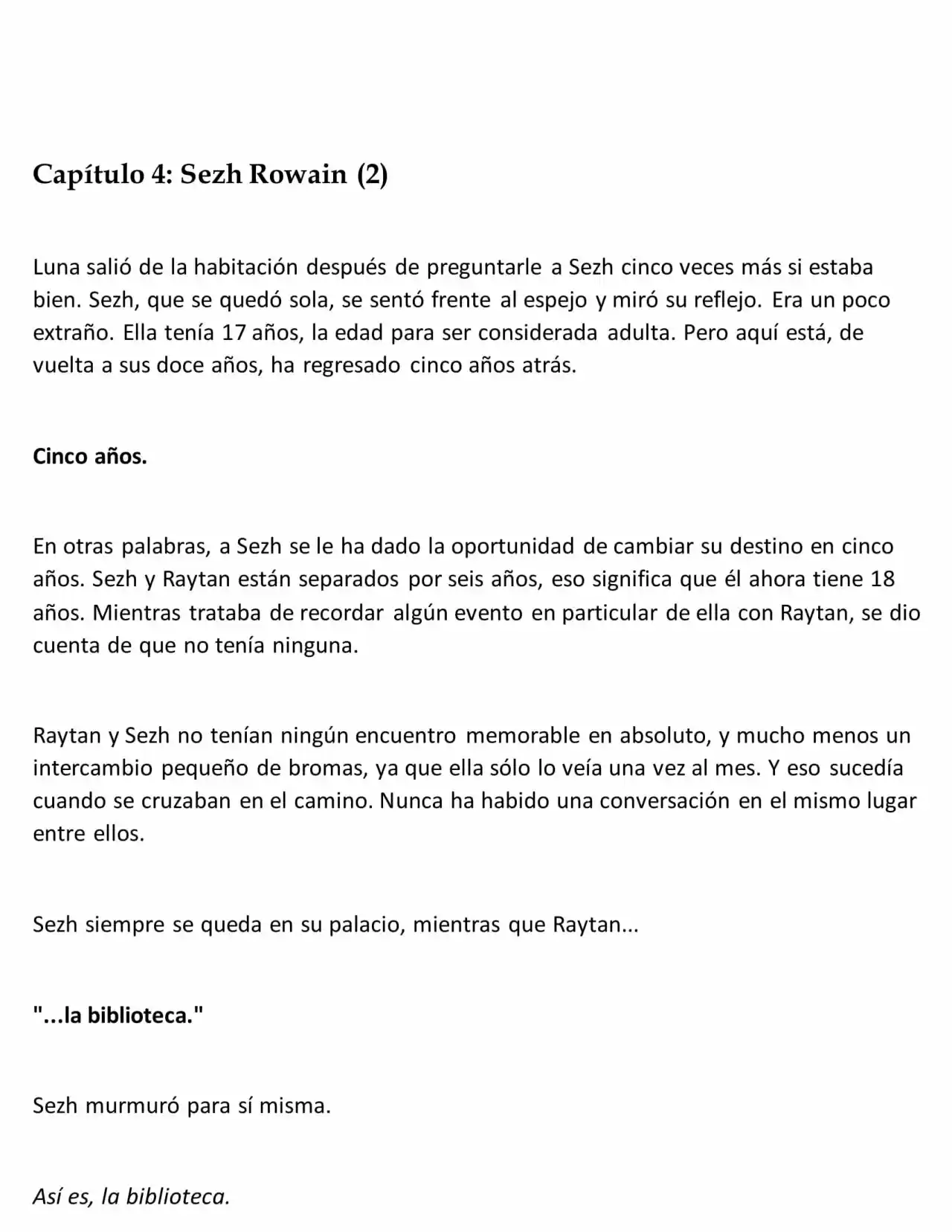 La Muñeca Amada Del Tirano. (Novela) - Capítulo 4 - Página 1 - LectorTMOo