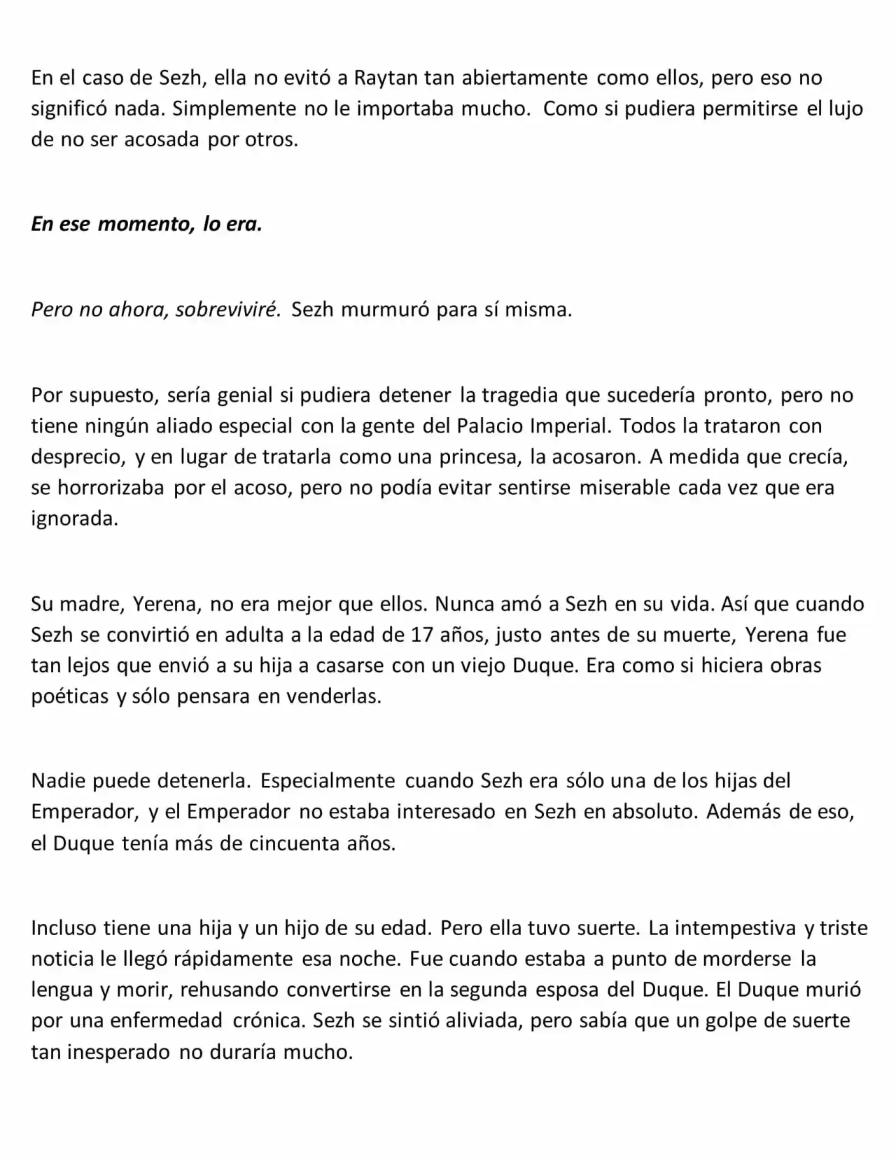 La Muñeca Amada Del Tirano. (Novela) - Capítulo 4 - Página 3 - LectorTMOo